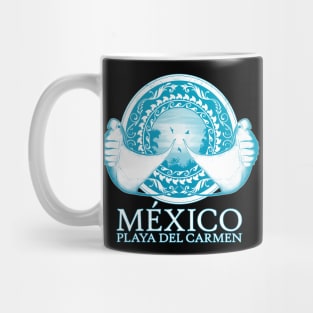 Manta Rays Playa del Carmen Mexico Mug